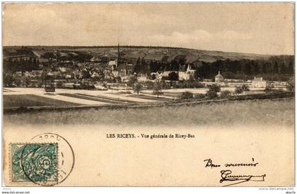 CPA Les RICEYS Vue generale de RICEY-BAS (722920)