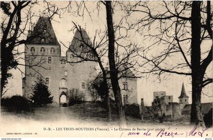 CPA Les TROIS-MOUTIERS - Le Chateau de Berrie (365627)
