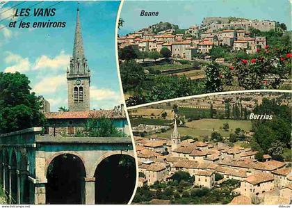 Carte Postale - 07 - Les Vans - et ses environs - Multivues - CPM - Voir Scans Recto-Verso - Poscard - Carta Postal -  P