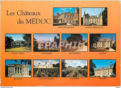 CPM Les Chateaux du Medoc Gironde Panorama