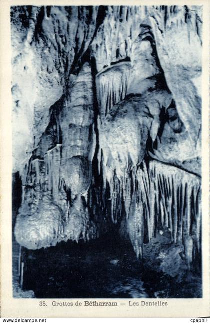 CPA Betharram Grottes Les dentelles