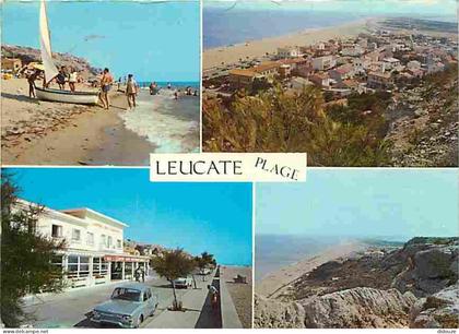 Carte Postale - 11 - Leucate - Leucate Plage - Multivues - Automobiles - Scènes de Plage - CPM - Voir Scans Recto-Verso