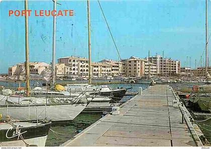 Carte Postale - 11 - Leucate - Port Leucate - Le Port - Bateaux - Flamme Postale de Montreuil - CPM - Voir Scans Recto-V