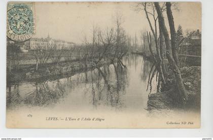 CHARTRES (environs) - LÈVES - L'Eure et l'Asile d'Aligre