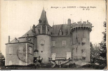 Puy de Dome- Lezoux- Chateau de Croptes- -CPA