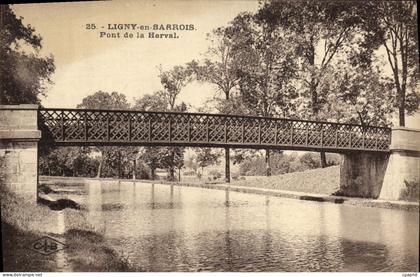 CPA Ligny en Barrois Pont de la Herval