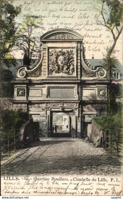 CPA Lille Quartier Boufflers Citadelle de Lille
