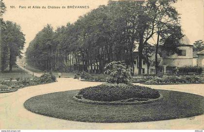 94 - Limeil Brevannes - Parc et Allée du Château - CPA - Voir Scans Recto-Verso