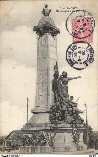 CPA Limoges Monument