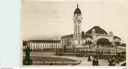 CPA Limoges Nouvelle Gare Limoges Benedictine