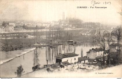 CPA Limoges Vue panoramique