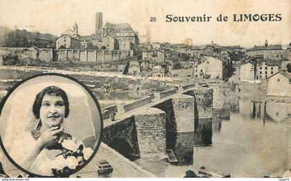 CPA Souvenir de Limoges