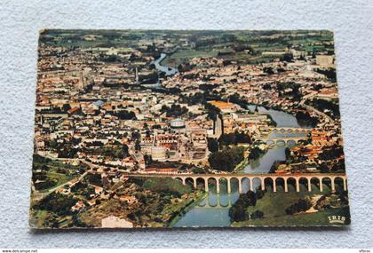 Cpm 1965, Limoges, vue générale, la vallée de la Vienne, les cinq ponts, haute Vienne