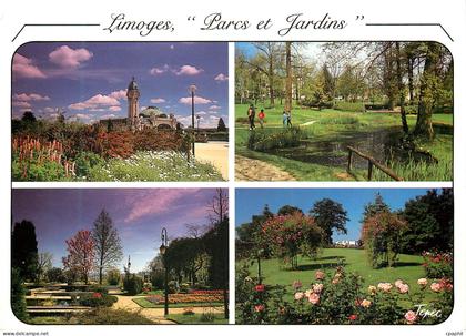 CPM Limoges Haute Vienne Parcs et Jardins