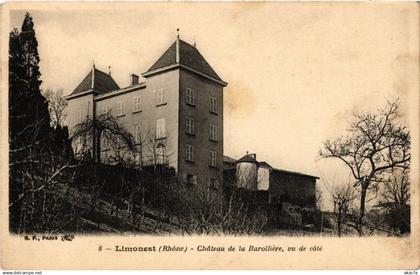CPA LIMONEST Chateau de LA BAROLLIERE vu de cote (461957)