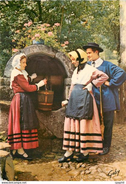 CPM Folklore de France Le Limousin Groupe folklorique