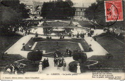 Lisieux CPA Le jardin public