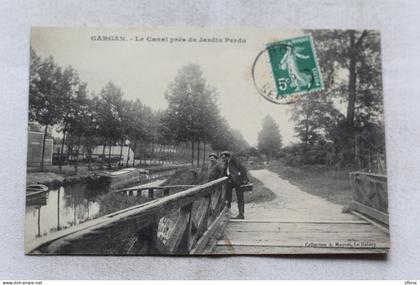 Livry Gargan, le canal près du jardin perdu, Seine saint Denis 93