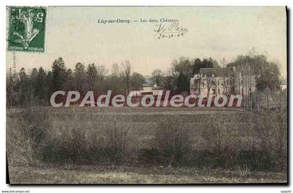 CPA Lizy sur Ourcq Les Deux Chateaux