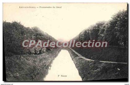 CPA Lizy Sur Ourcq Promenades Du Canal