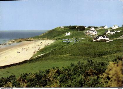 CPSM Locquirec La Plage Des Sables Blancs