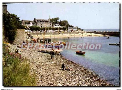 CPSM Locquirec Plage Du Port Hotel D'Armorique