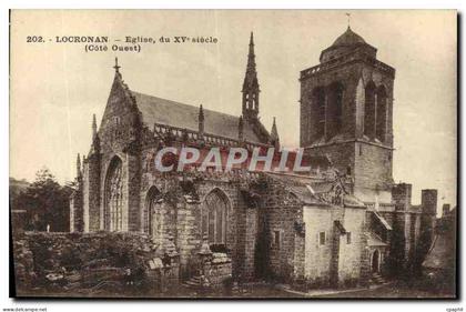 CPA Locronan Eglise