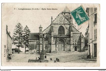 CPA - Cartes postales -FRANCE   Longjumeau - Eglise Saint Martin S3759