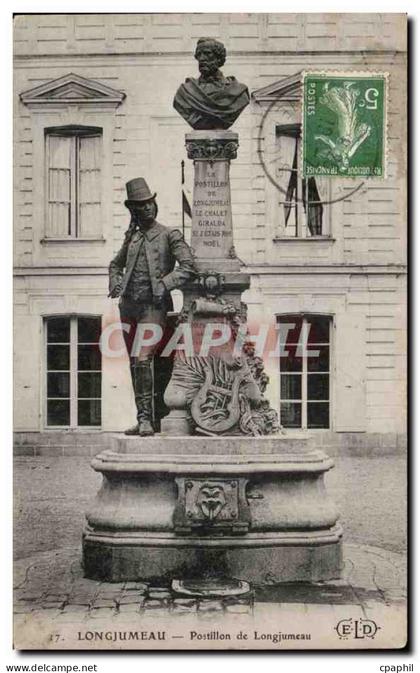 CPA Longjumeau Postillon de Longjumeau