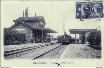 D91 - LONGJUMEAU - GARE DE LA GRANDE CEINTURE - VUE INTERIEURE ANIMEE