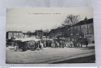 Longjumeau, le marché, Essonne 91