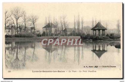 CPA Lons le Saunier Le parc Le petit pavillon