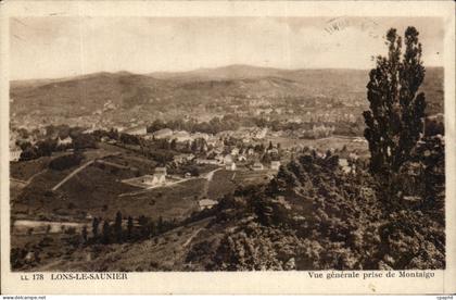 CPA Lons Le Saunier Vue Generale Prise de Montaigu