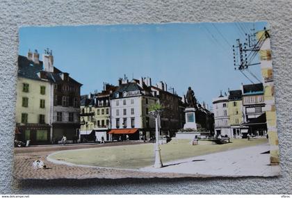 Cpsm, Lons le Saunier, place de la Liberté, Jura 39