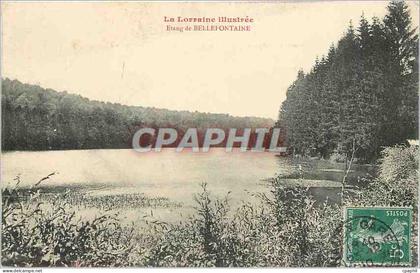 CPA La Lorraine Etang de Bellefontaine