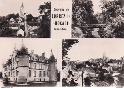 77 LORREZ LE BOCAGE PREAUX EGLISE ET VILLAGE
