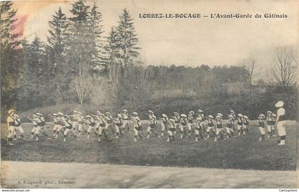 CPA 77  Seine et Marne > Lorrez le Bocage Preaux l'Avant garde du Gatinais