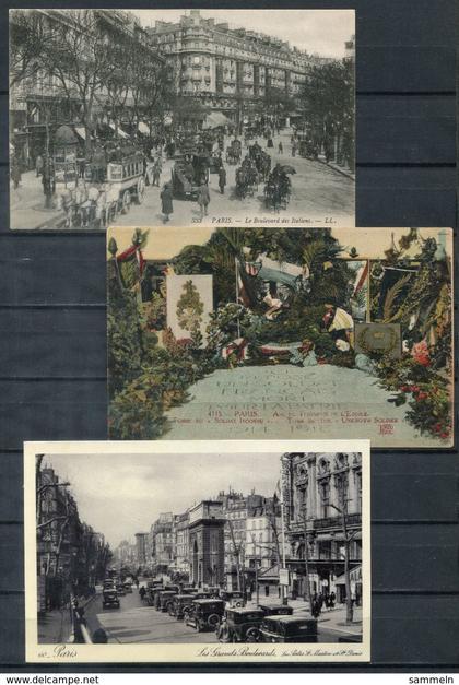 F0430 - 6 CPA 75 Paris