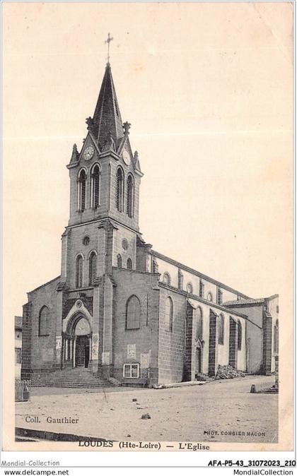 AFAP5-43-0542 - LOUDES - L'église