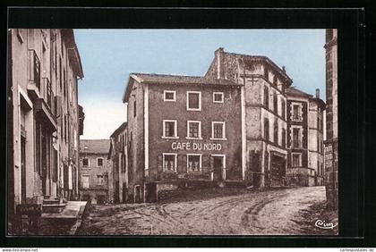 CPA Loudes, Place de la Mairie