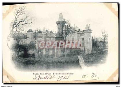CPA Vallee de la Loue Le Chateau de Cleron