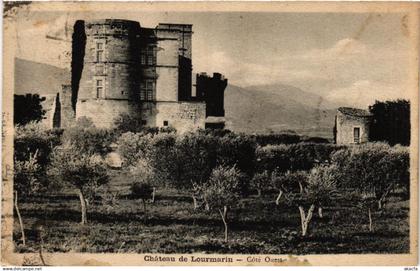 CPA Chateau de LOURMARIN - Cote Ouest (512218)
