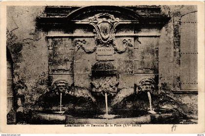 CPA LOURMARIN - Fontaine de la Place (512221)