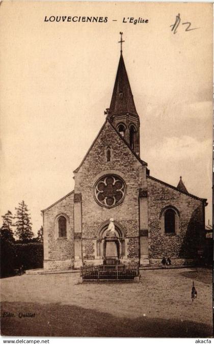 CPA LOUVECIENNES Église (617770)