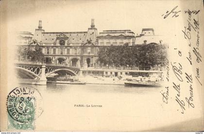 CPA Paris Le Louvre