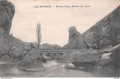 LUC-en-DIOIS (Drôme) - Pont du Claps