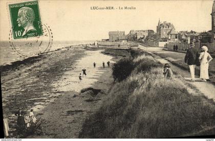 CPA Luc Sur Mer Le Moulin