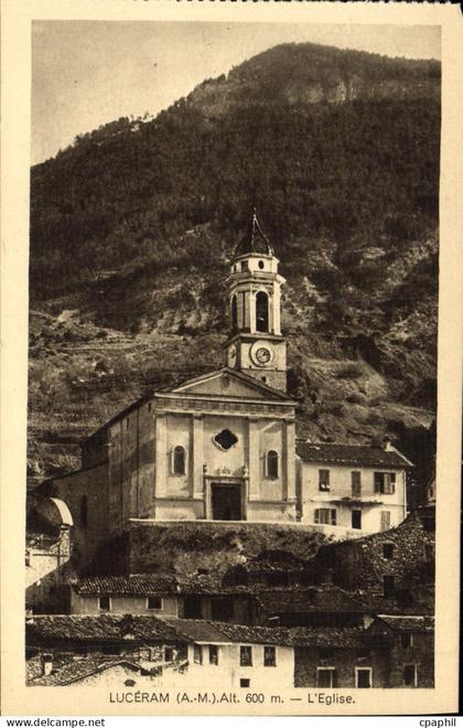 CPA Luceram L'Eglise