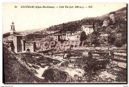CPA Luceram Vue Generale