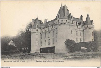 Luché-Pringé - Château de la Gallerande